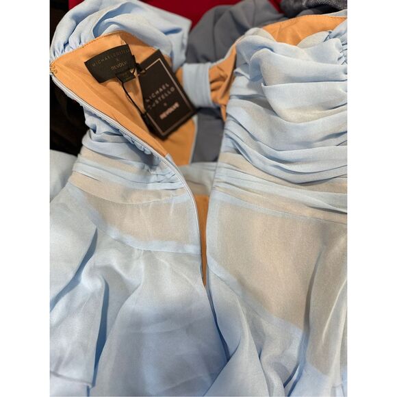 Michael Costello x REVOLVE Ariella Maxi Dress in Baby Blue Size XXS $358 - Picture 12 of 12